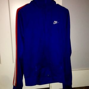 Nike small zip up jumpsuit jacket worn once